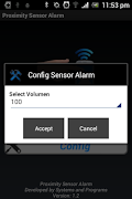 برنامه‌نما Proximity Sensor Alarm عکس از صفحه