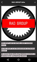 RAD-GROUP App capture d'écran 1
