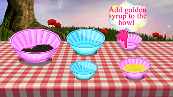Cooking chocolate nests screenshot 2