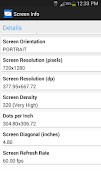 Screen Info スクリーンショット 1