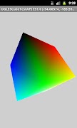 OpenGL ES Cube Test API screenshot 2
