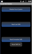 برنامه‌نما Vocal SMS Reader عکس از صفحه