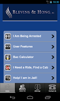 DUI App by Blevins & Hong,P.C. स्क्रीनशॉट 1
