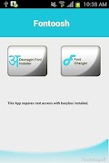 Font-oosh: Font Installer poster