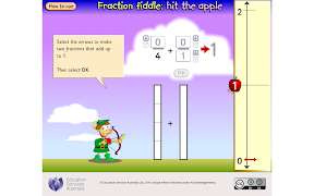 FF: hit the apple الملصق