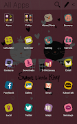 Sweet Kitty Atom Theme captura de pantalla 2