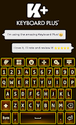Brown Keyboard Theme screenshot 5