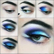 Poster Eye Makeup Steps