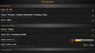 Bedside alarm clock Ekran Görüntüsü 6