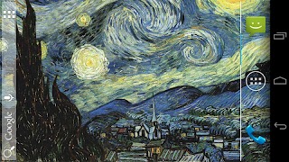 Starry Night 3D imagem de tela 2