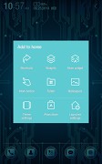 High-tech Atom Theme اسکرین شاٹ 5
