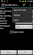 No-frills CPU Control screenshot 3
