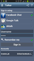 Talker-poster