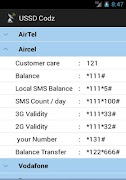 USSD Codz captura de pantalla 3
