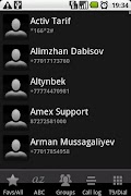 aContacts screenshot 1