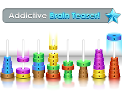 Zen Hanoi - Smart and Fun Puzzle Tower Game 截圖 6