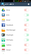 برنامه‌نما Easy App Lock عکس از صفحه