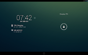 4 Schermata DashClock Battery Extension