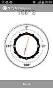 Simple Compass स्क्रीनशॉट 1