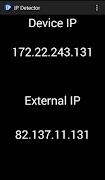 1 Schermata IP Detector