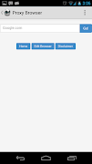 Proxy Browser For Android capture d'écran 1