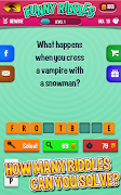 Funny Riddles 스크린샷 4