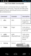 Unix Tutorials / Commands 스크린샷 1