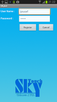 برنامه‌نما Skytel عکس از صفحه