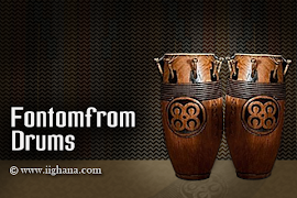 پوستر Fontomfrom Drums
