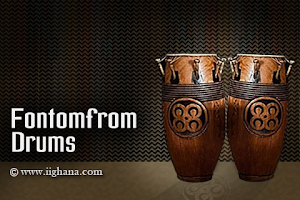 Fontomfrom Drums Plakat