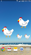 برنامه‌نما Chicken Widget عکس از صفحه