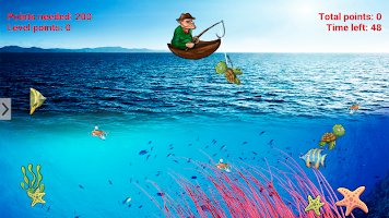 Gioco di pesca スクリーンショット 1