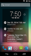 TimeZone for DashClock скриншот 2