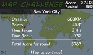 Map Challenge تصوير الشاشة 1