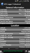 GPS Logger Professional স্ক্রিনশট 2