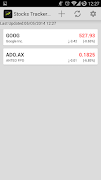 برنامه‌نما Stocks Tracker Pro عکس از صفحه