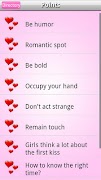 Kissing Tips تصوير الشاشة 1