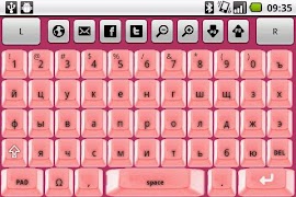 Blue Keyboard DEMO imagem de tela 5