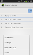 Irdroid macro remote screenshot 6