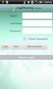 MyiSharing CloudSync screenshot 1