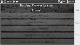 Football Statistics screenshot 2