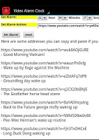 Video Alarm Clock screenshot 1