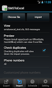 SMSToExcel Backup SMS in Excel screenshot 4