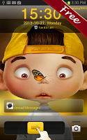 Cute Boy HD Go Locker Theme Screenshot 1