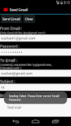 Send Gmail تصوير الشاشة 3