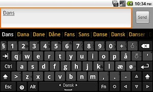 برنامه‌نما Hacker's Keyboard عکس از صفحه