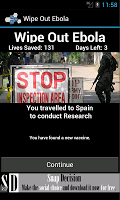 Wipe Out Ebola poster