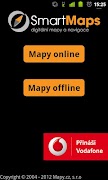 3 Schermata SmartMaps: Edice Vodafone