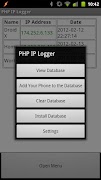 PHP IP Logger captura de pantalla 1