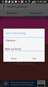 Simple Audio Notes syot layar 3
